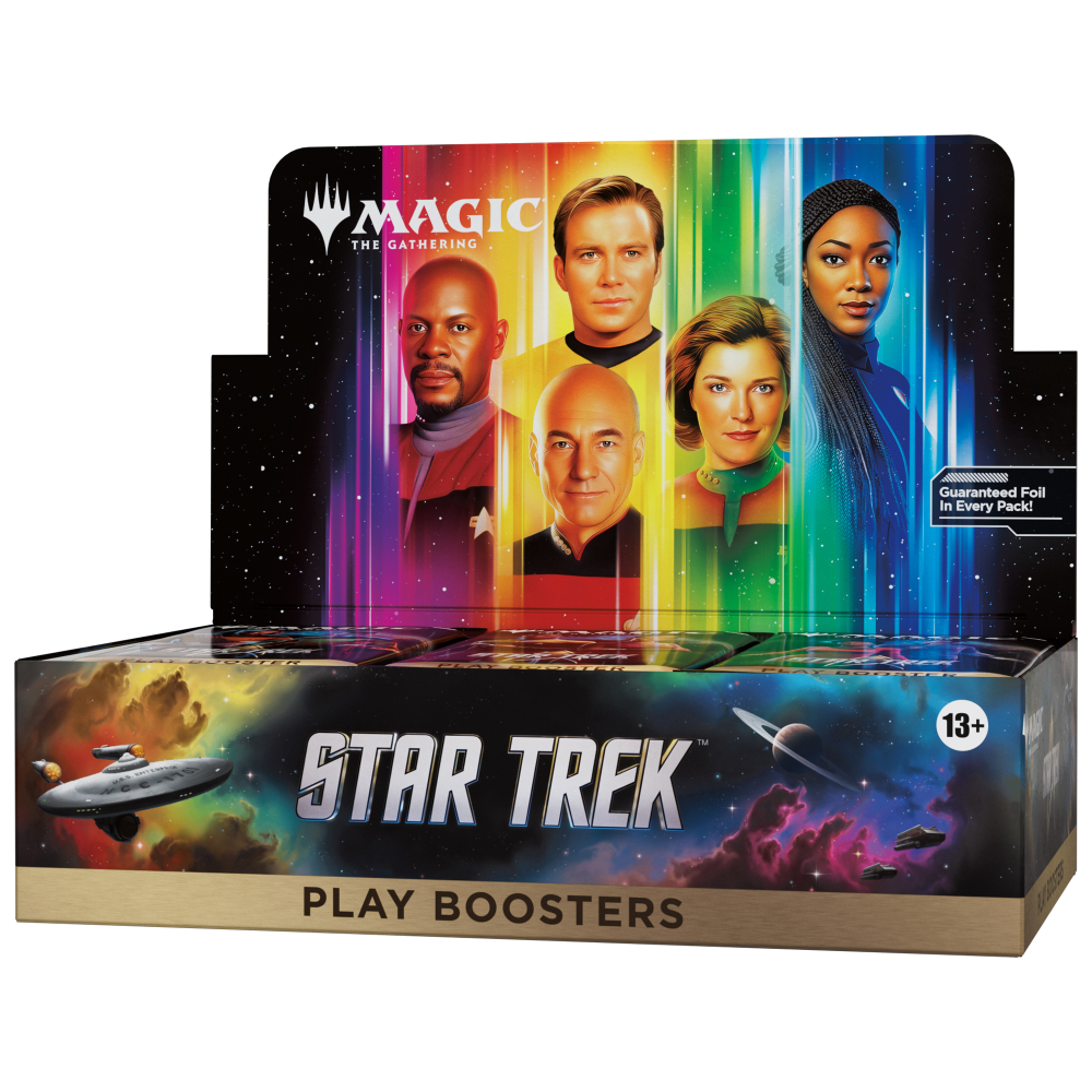 PREORDINE MAGIC THE GATHERING BOX BOX PLAY BOOSTER - STAR TREK (30 BUSTE) - ENG 13/11/2026