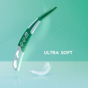 GUM - Scovolino interdentale in gomma - SOFT-PICKS® PRO - MEDIO - 30PZ (1=1PZ)