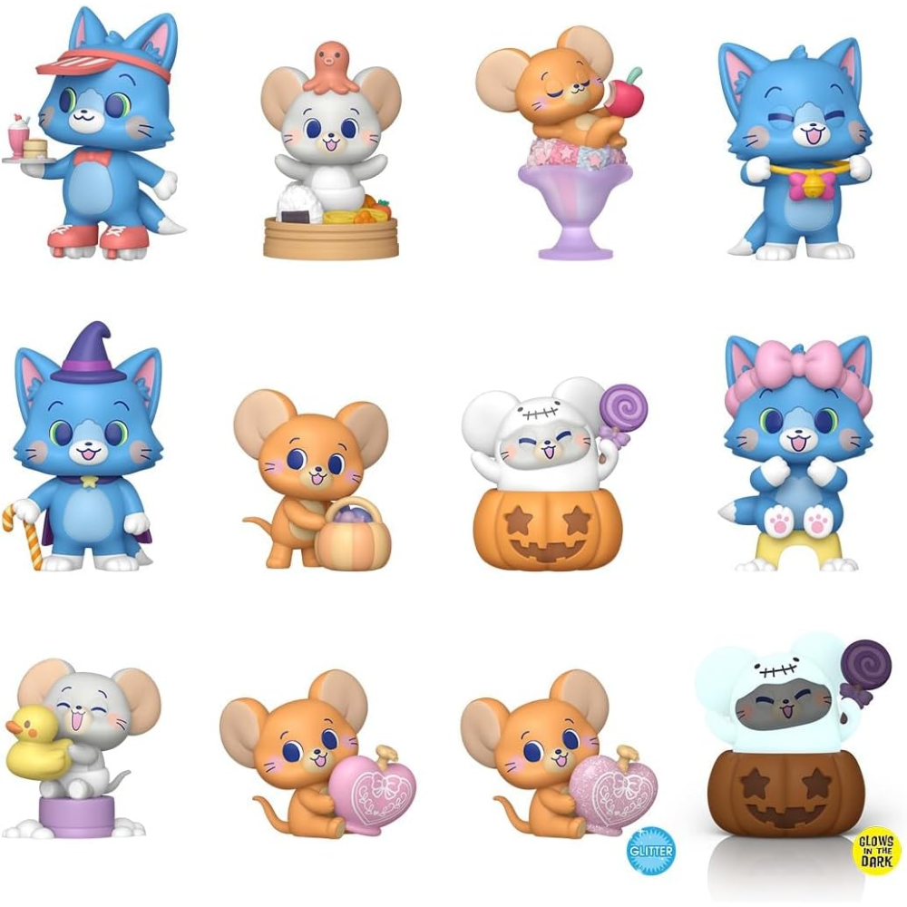 FUNKO POP 92874 TOM & JERRY GOKKO S1 - 72343 MYSTERY MINI BLIND BOX - DISPLAY 12PZ 