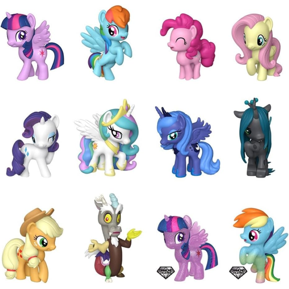 FUNKO POP 89588 MY LITTLE PONY - MYSTERY MINI BLIND BOX - DISPLAY 12PZ 