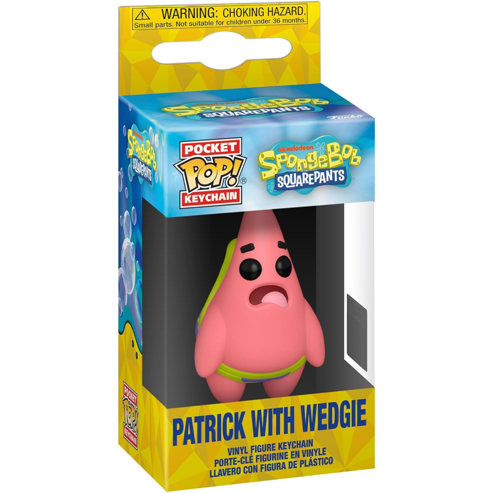 FUNKO POP KEYCHAIN - SPONGEBOB - PATRICK WITH WEDGIE 4CM 84980