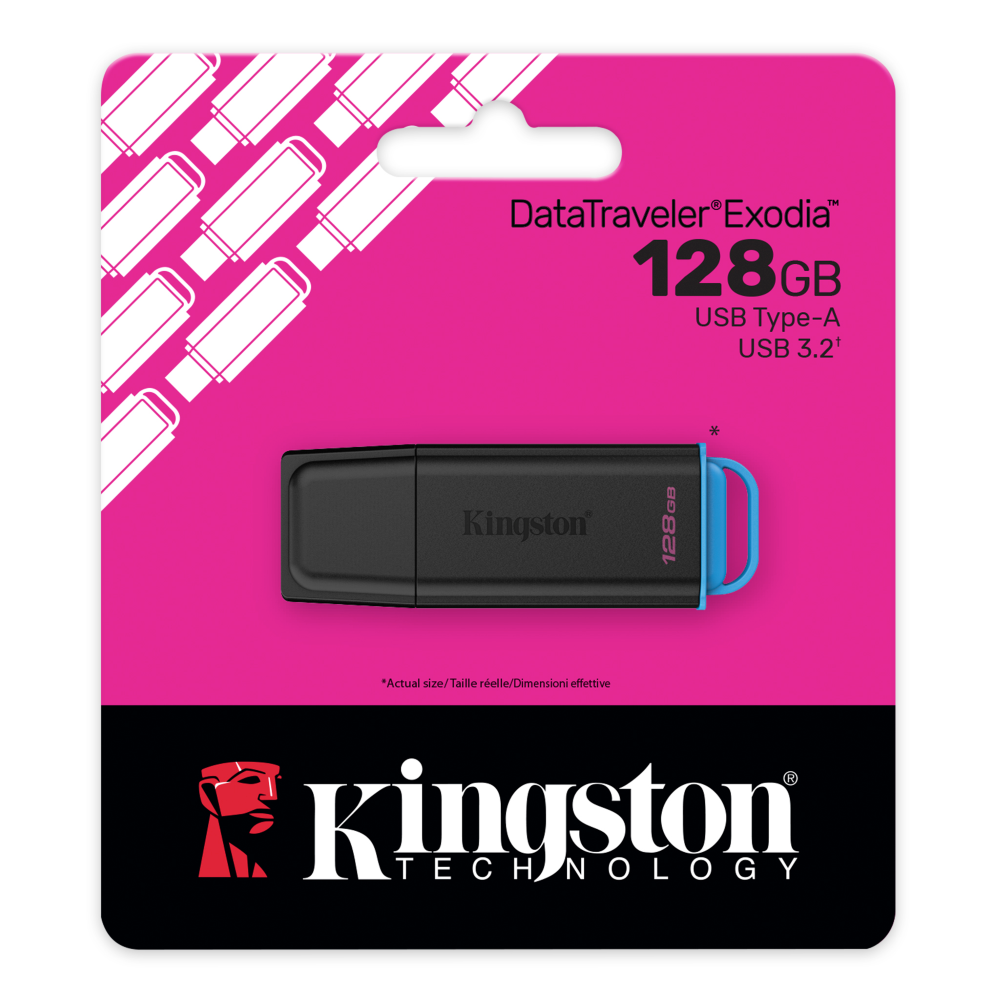 KINGSTON DataTraveler Exodia S Drive Flash USB 128GB  USB 3.2 Gen 1 Type A DTXG2/128GB