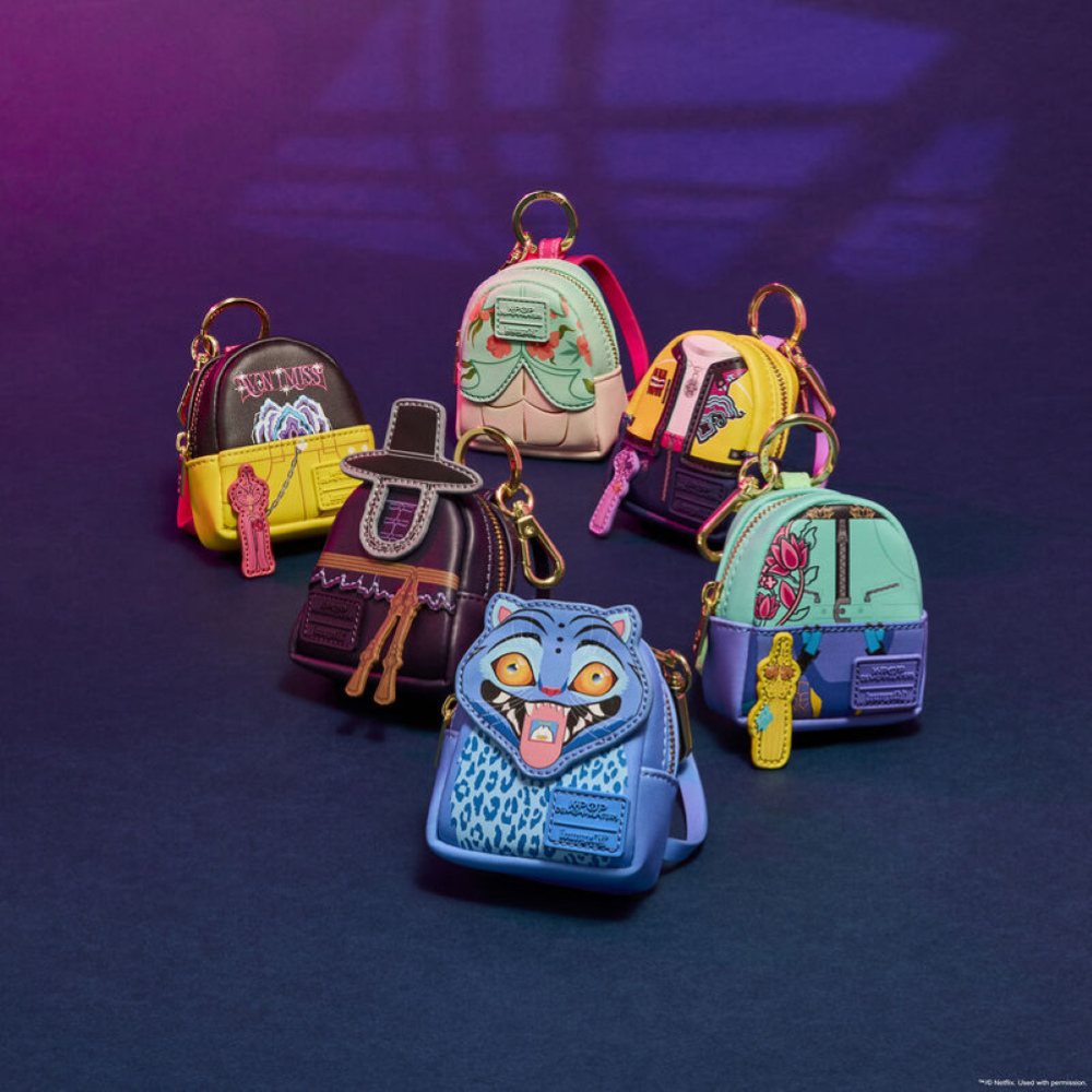  Loungefly - K-Pop Demon Hunters Mystery Mini Backpack Keychain Charm - NFXBC0002