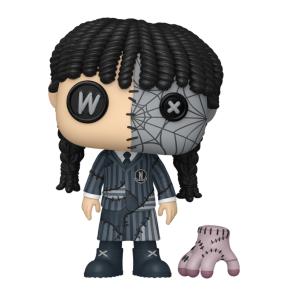 FUNKO POP WEDNESDAY - VINYL FIGURE 1942 WEDNESDAY ADDAMS WITH THING (PATCHWORK) 9CM 93235