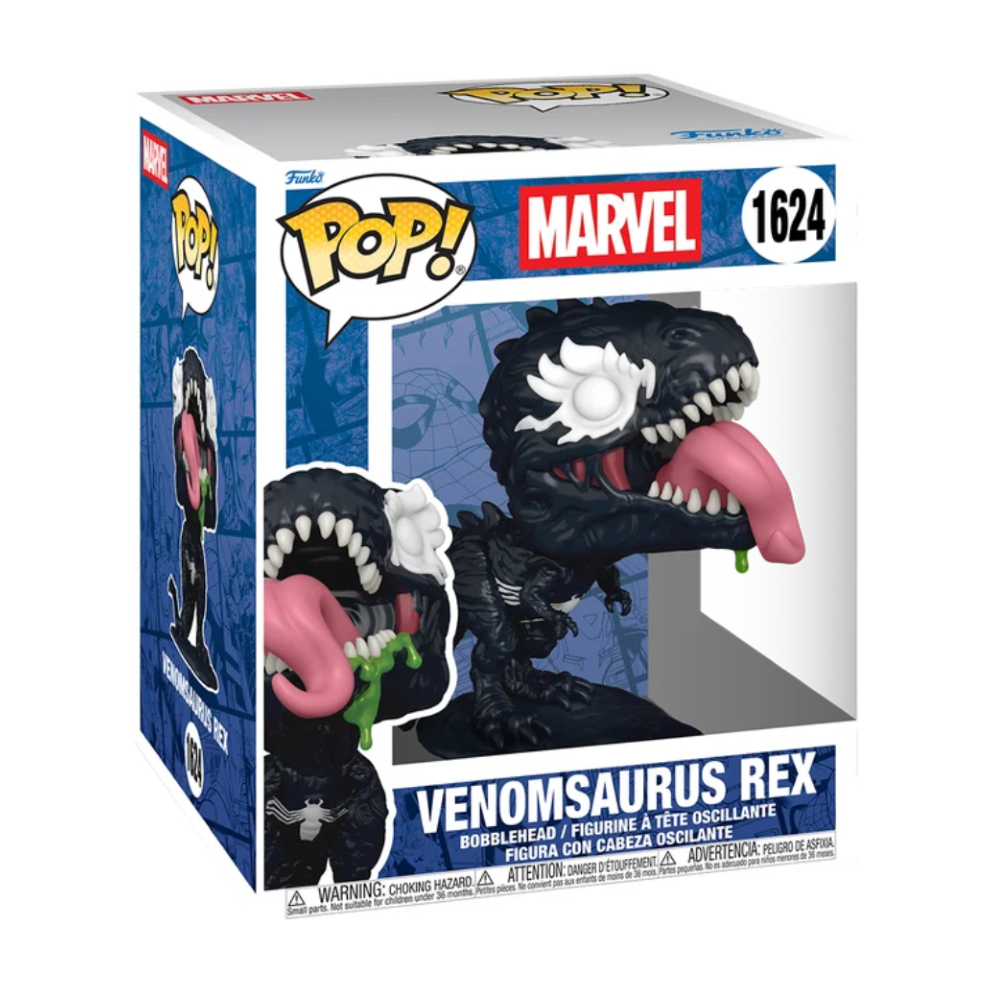 FUNKO POP SUPER VENOM COMICS - VINYL FIGURE 1624 VENOMSAURUS REX 15CM 93476