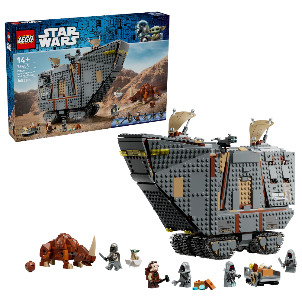 LEGO Star Wars - Sandcrawler™ e Mudhorn 75453 
