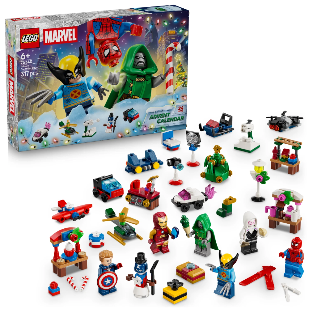 LEGO CALENDARIO DELL'AVVENTO 2026 - MARVEL 76340 