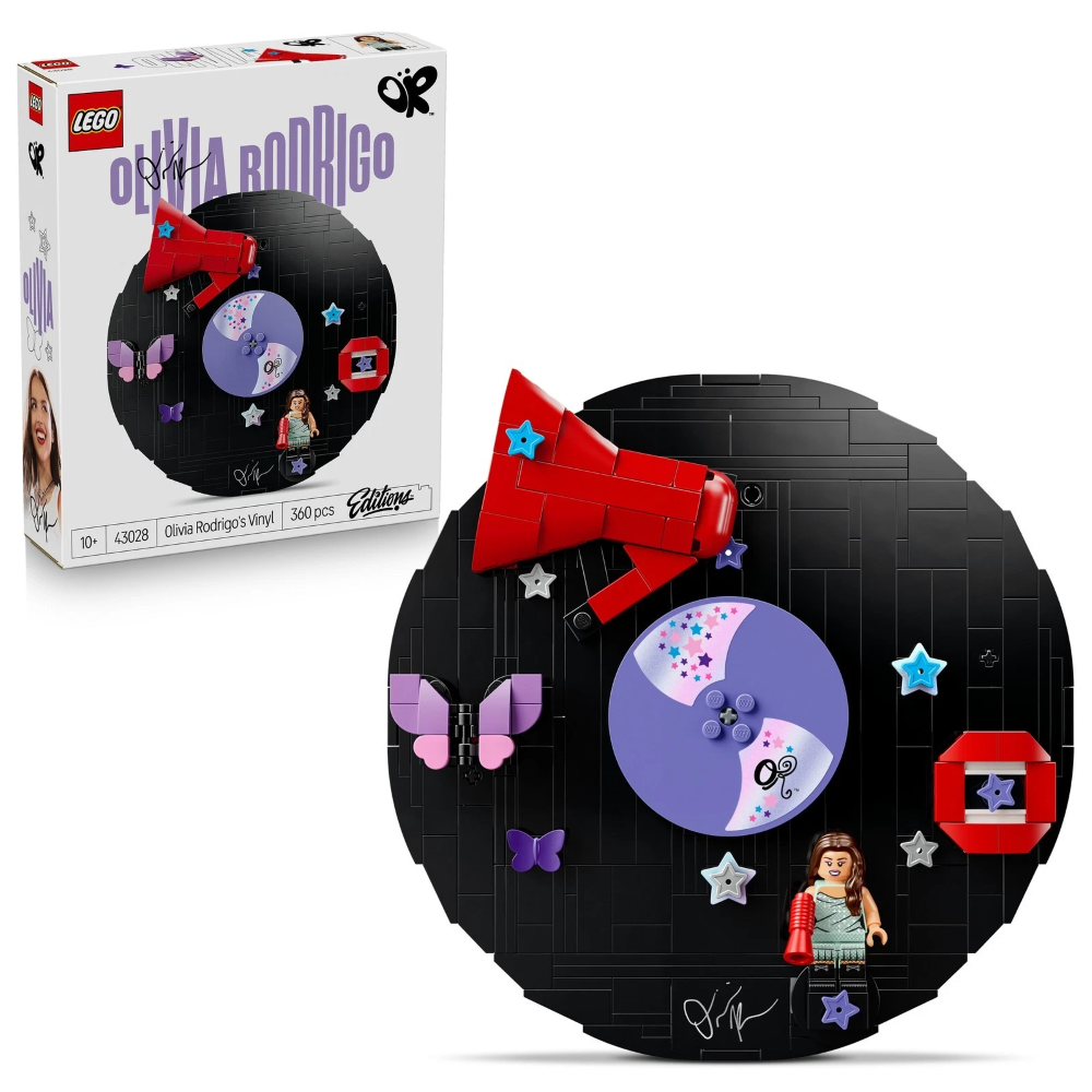 LEGO EDITIONS MUSIC - Il vinile di Olivia Rodrigo 43028 