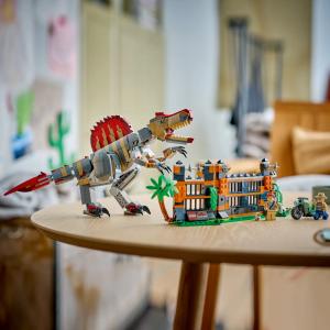 LEGO JURASSIC WORLD - Fuga del dinosauro Spinosaurus 77982 