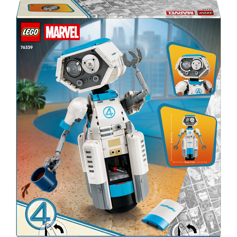 LEGO MARVEL - I Fantastici Quattro H.E.R.B.I.E. 76339  