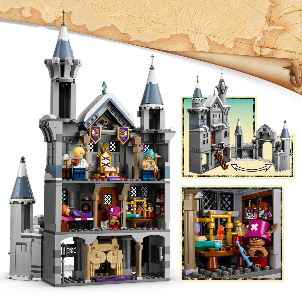 LEGO ONE PIECE - Battaglia al Castello di Drum 75645 