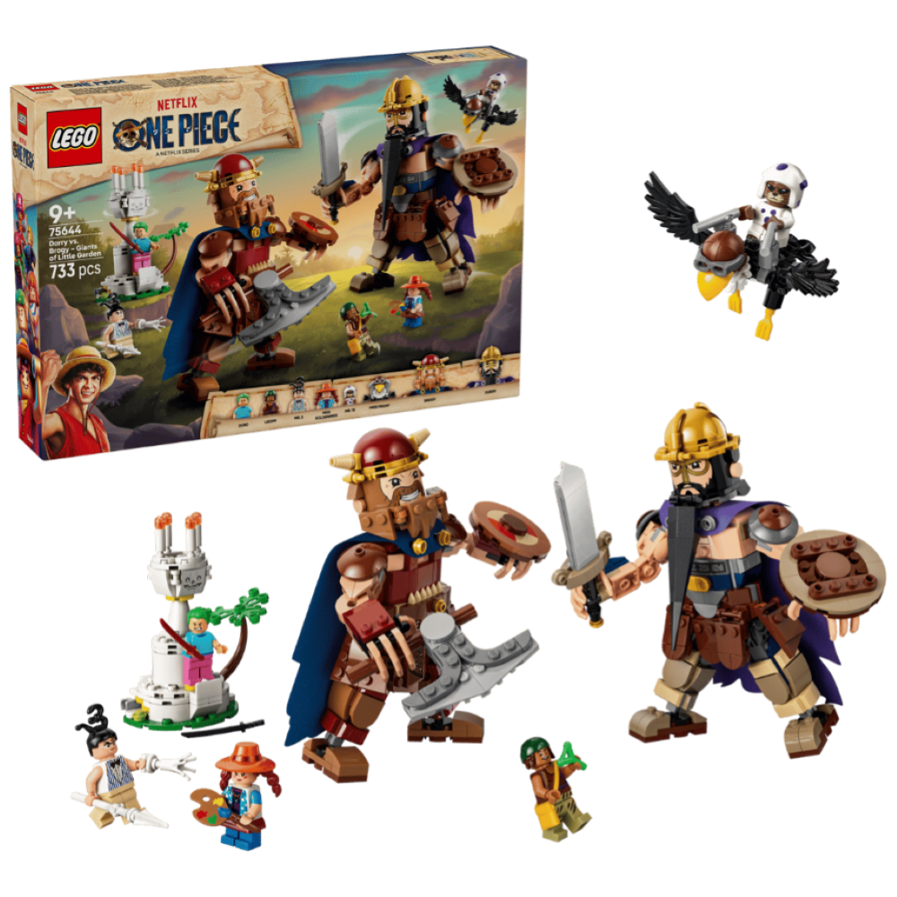 LEGO ONE PIECE - Dorry vs. Brogy – I giganti del piccolo giardino 75644 