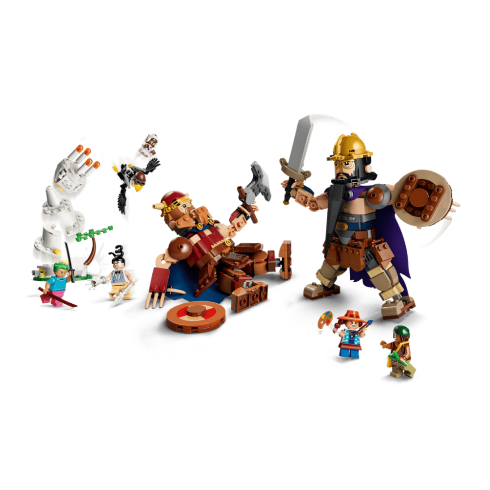 LEGO ONE PIECE - Dorry vs. Brogy – I giganti del piccolo giardino 75644 