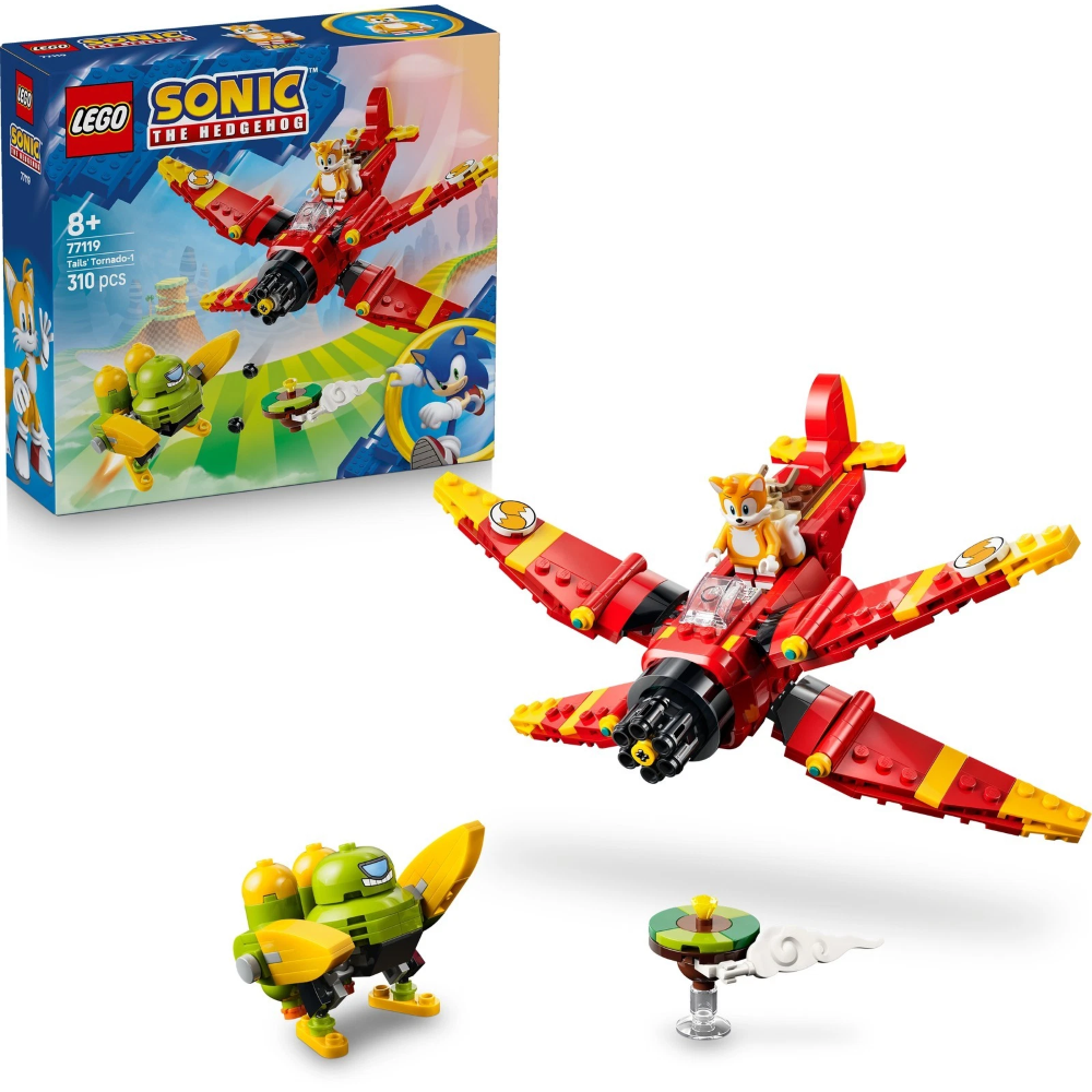 LEGO SONIC - Tornado-1 di Tails 77119 
