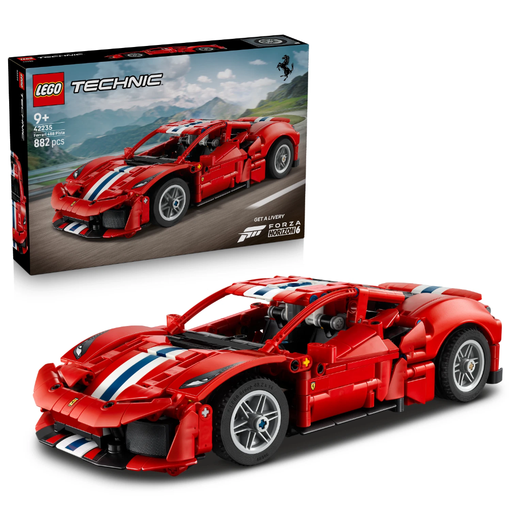 LEGO TECHNIC - Ferrari 488 PISTA Car 42235 
