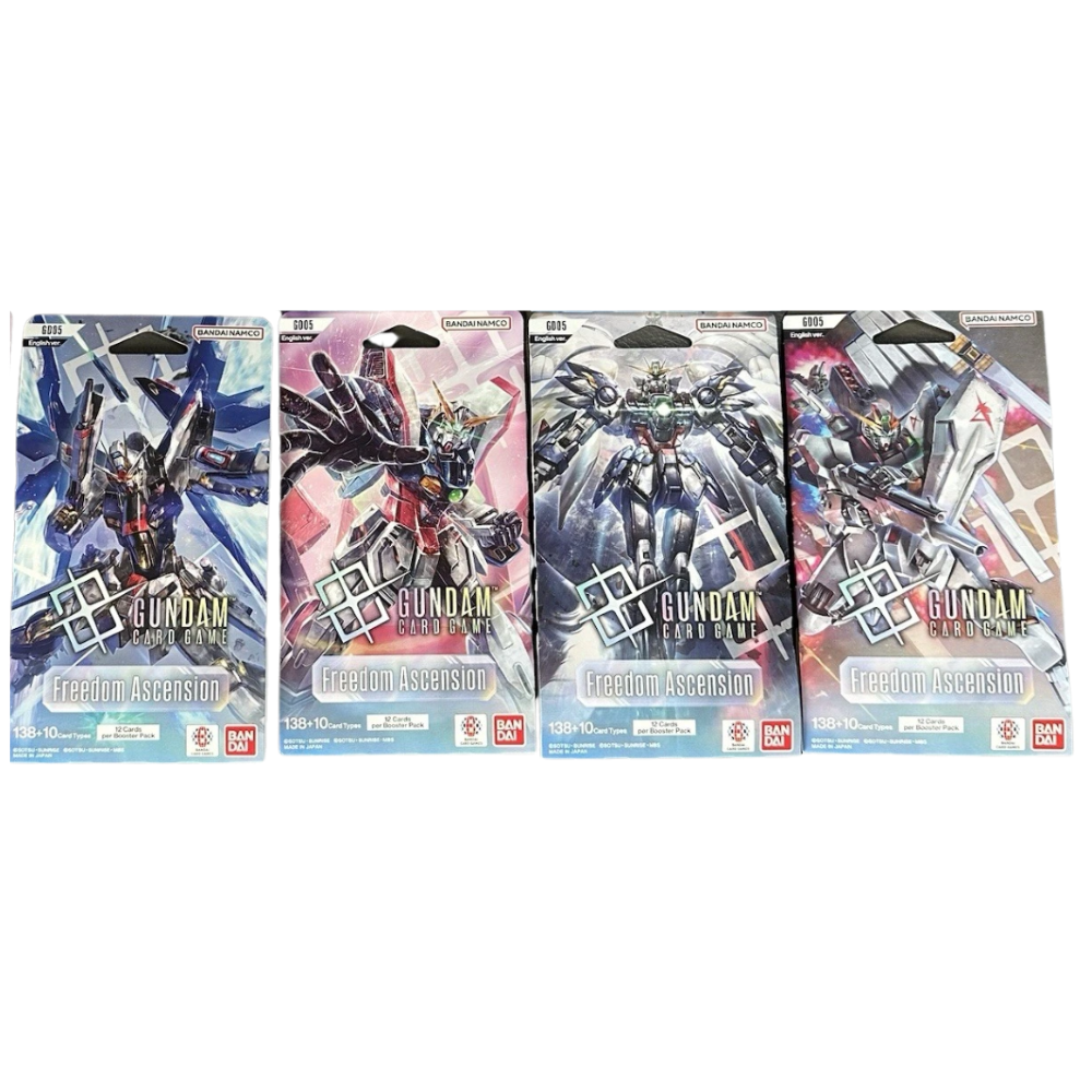 GUNDAM Blister PAPER SLEEVE Gundam Card Game Booster [GD05] Freedom Ascension 