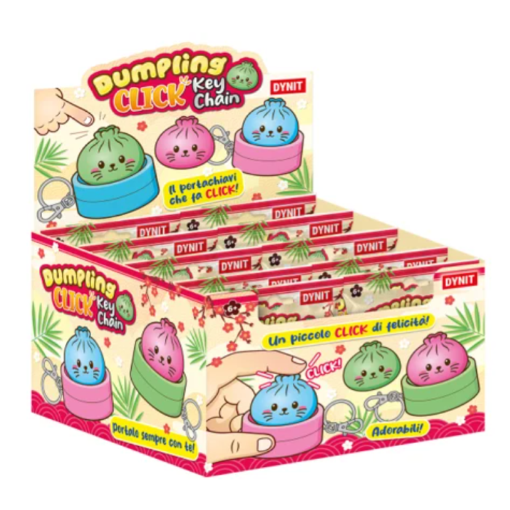 PREORDINE DYNIT - DUMPLING CLICK PORTACHIAVI *FINE SETTEMBRE