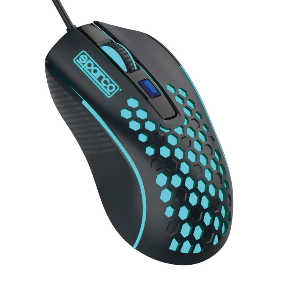 SPARCO -  GAMING MOUSE WIRED BASICS BLACK