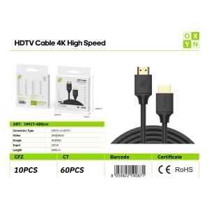 OXYN HM17 HDTV A HDTV 4K 60HZ 2.0V 480CM