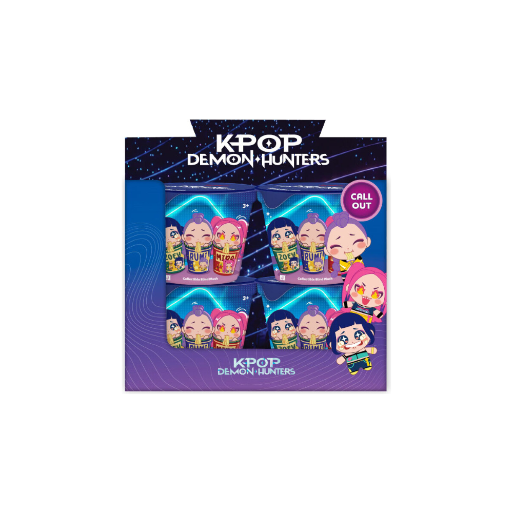 Rei Toys KPOP Demon Hunter Personaggi a sorpresa in Tazza Ramen 8 cm Assortimento - KPOP0600 