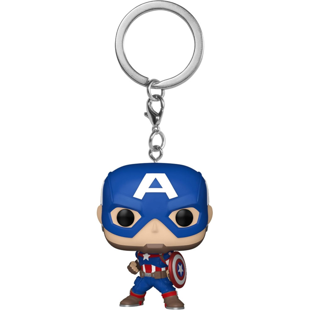 FUNKO POP KEYCHAIN MARVEL: NEW CLASSIC - VINYL FIGURE CAPTAIN AMERICA 4CM 82492