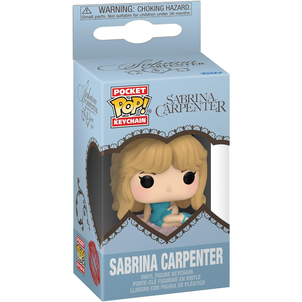 FUNKO POP KEYCHAIN SABRINA CARPENTER - VINYL FIGURE SABRINA CARPENTER (NIGHT GOWN) 4CM 92054