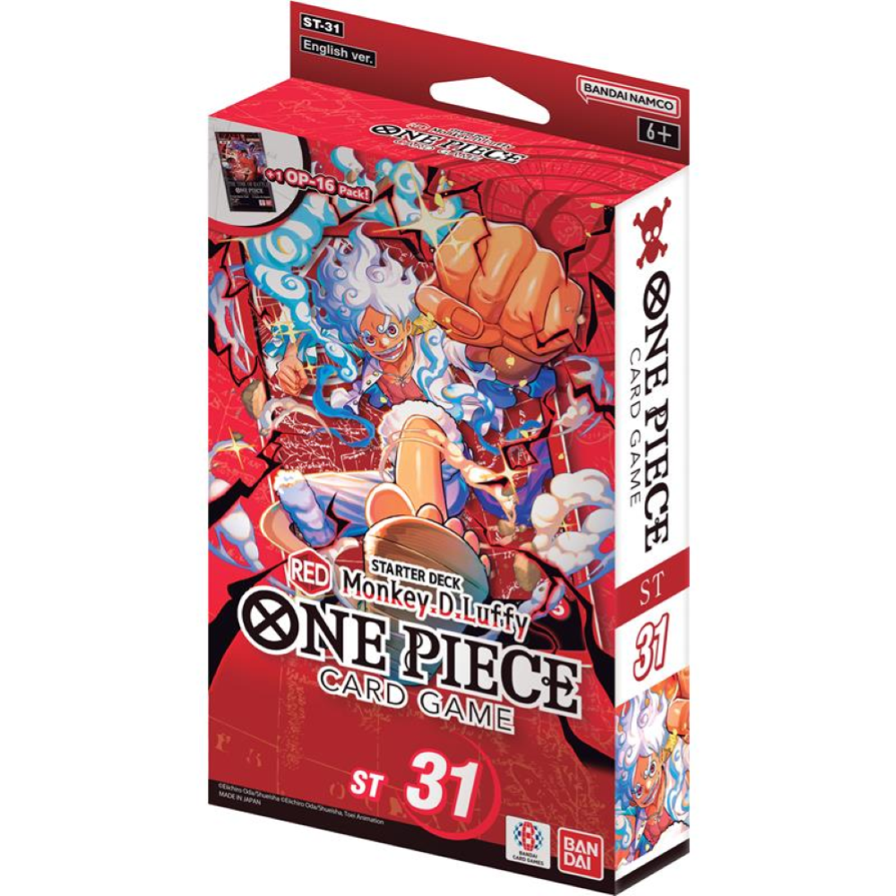 BANDAI One Piece Card Game Starter Deck [ST-31] Monkey D. Luffy  31/07/2026 