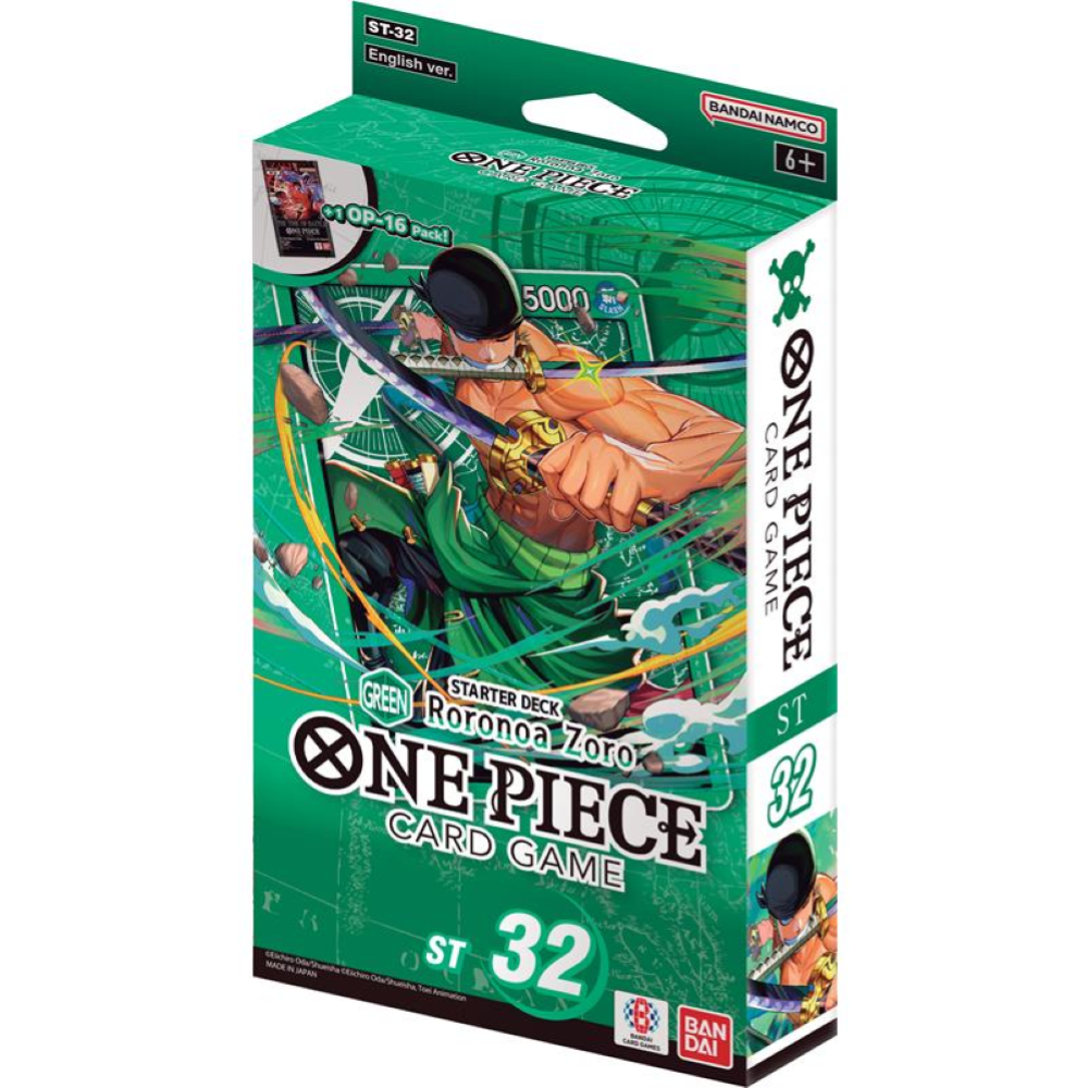 BANDAI One Piece Card Game Starter Deck [ST-32] Roronoa Zoro  31/07/2026 