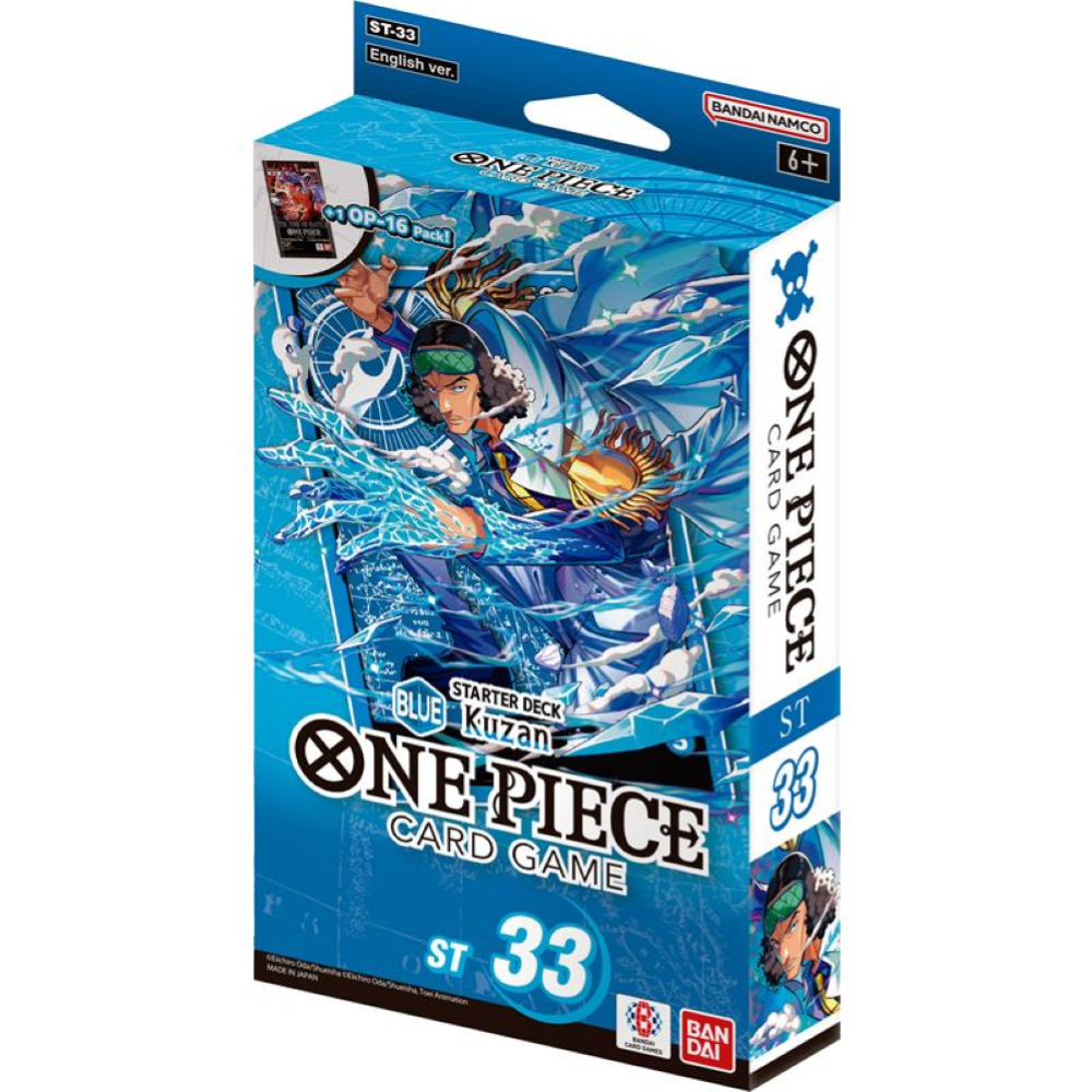 BANDAI One Piece Card Game Starter Deck [ST-33] Kuzan  31/07/2026 