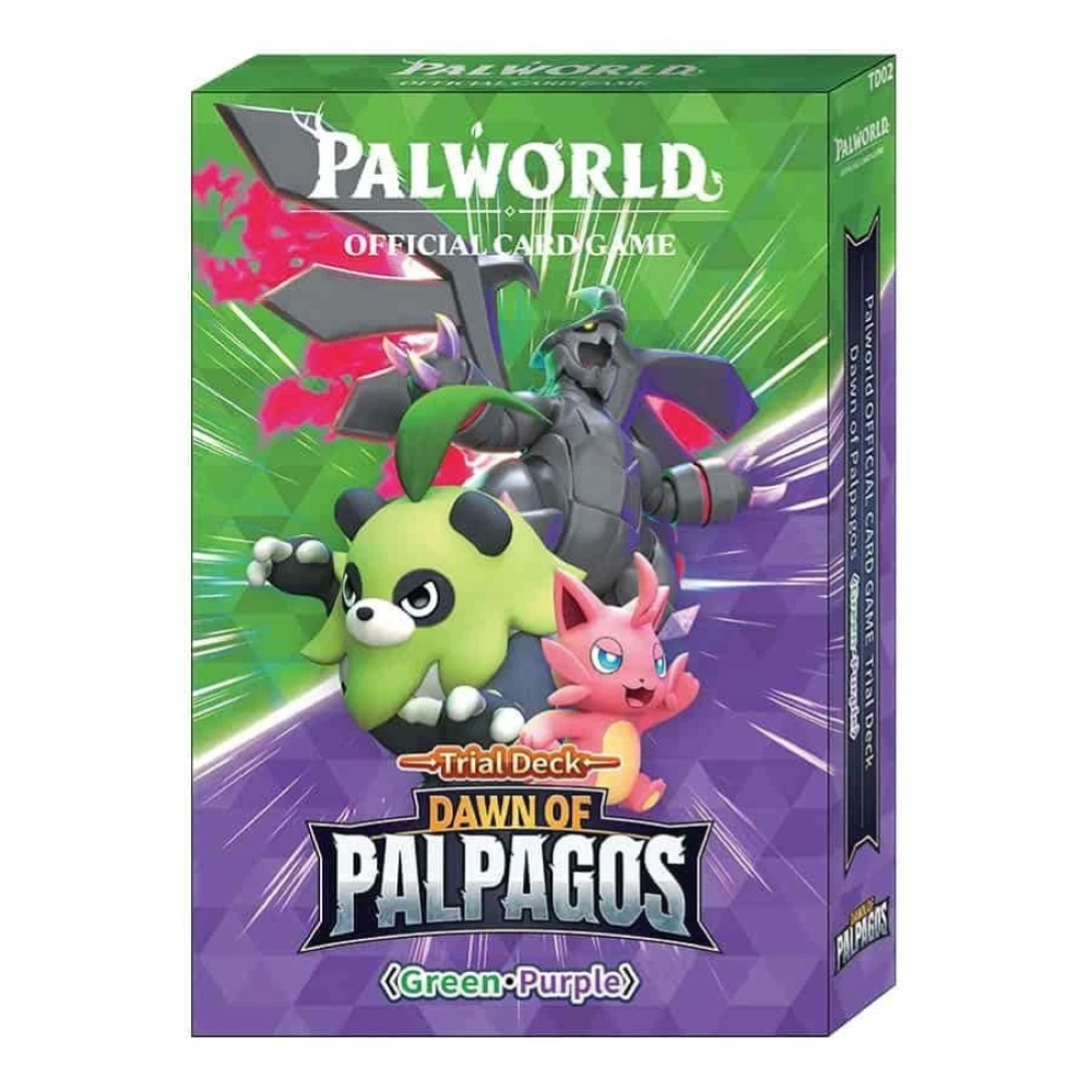 Display Trial Deck Palworld - TD02 Dawn of Palpagos Green-Purple ENG 30/07/2026  