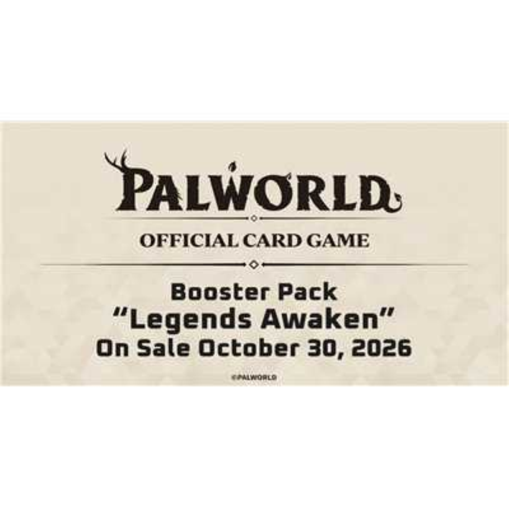 Booster Box Palworld - BP02 Legends Awaken (12 buste) ENG 30/10/2026  