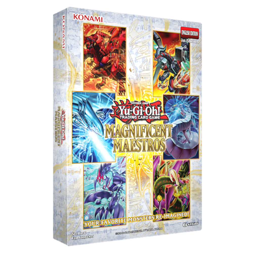 PREORDINE Yu-Gi-Oh!  BOX MAGNIFICENT MAESTROS (3 BUSTE) - ENG 12/11/2026