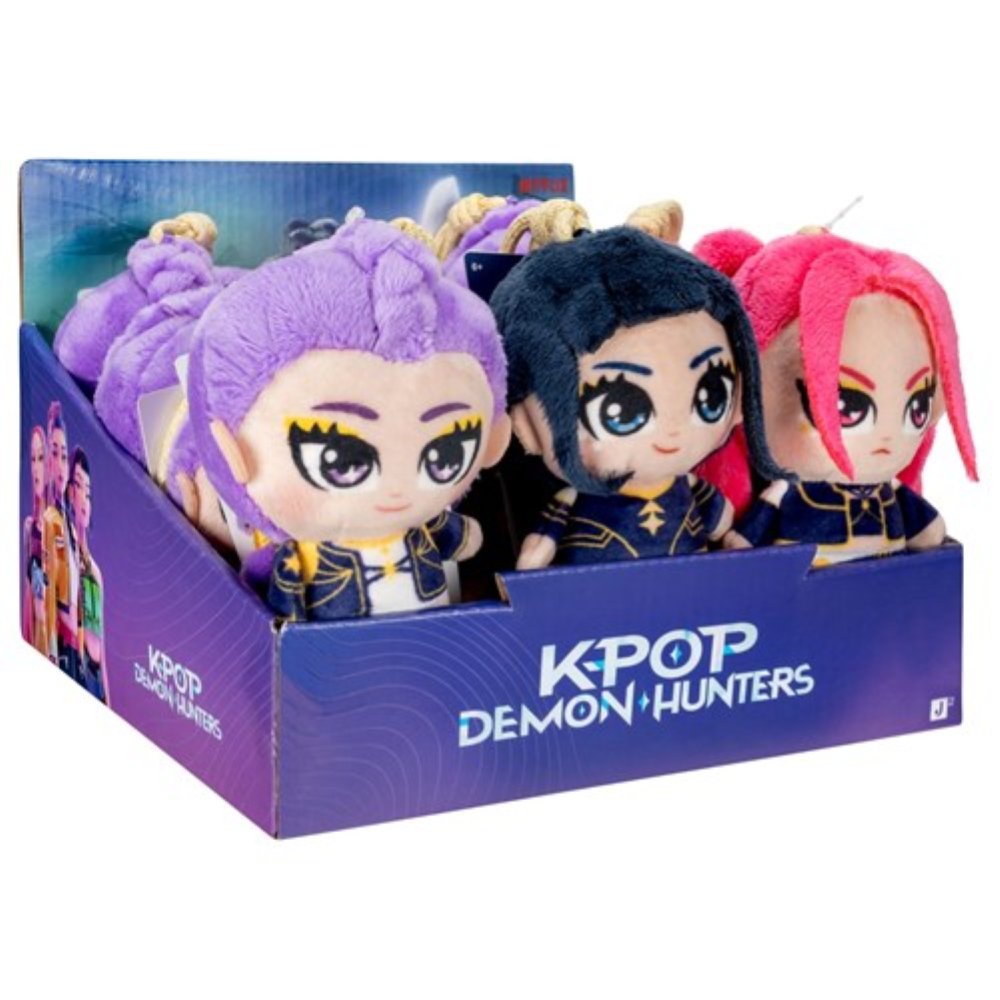 Rei Toys KPOP Demon Hunter Peluche con Portachiavi 8 cm Assortimento - KPOP0100 