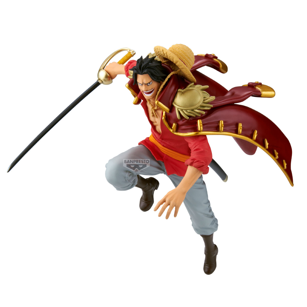 BANPRESTO 71190 - ONE PIECE - BATTLE RECORD COLLECTION - GOL D.ROGER - STATUA 17CM