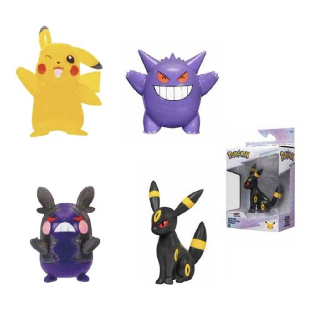 Rei Toys - Pokémon Battle Figures Glitter Special Edition 30° Anninversario (Assortimento) - PK084800