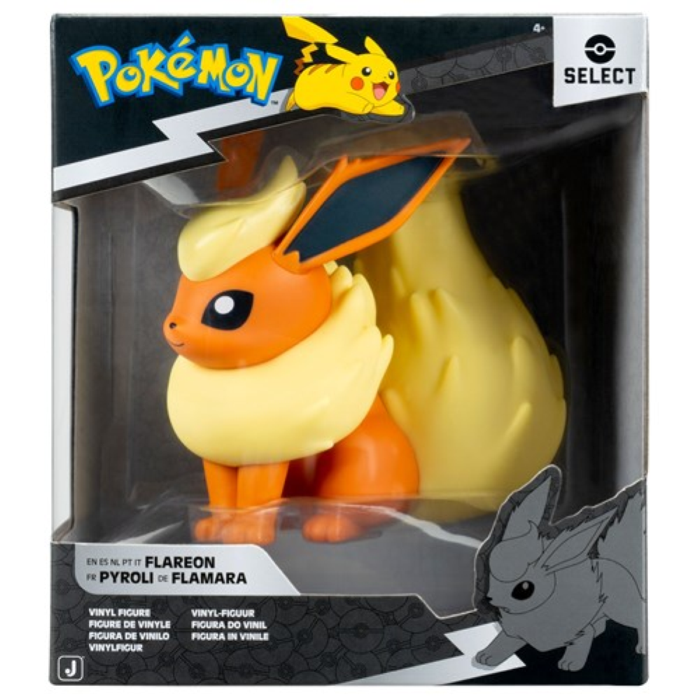 Rei Toys - Pokémon Select Vinile 12 cm - Flareon PK084400