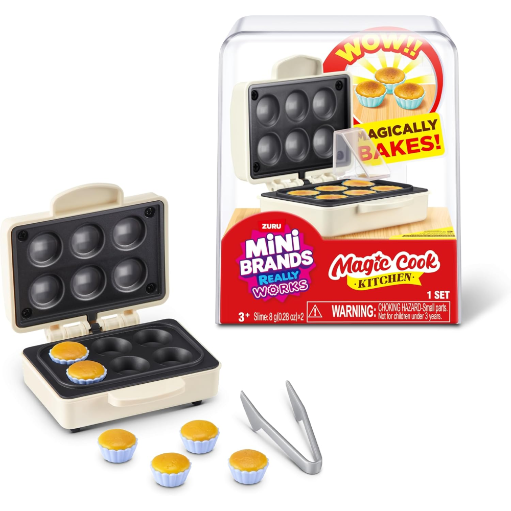 ZURU MINI BRANDS -  Magic Cook Kitchen -  DISPLAY DA BANCO - 12PZ ASSORTITI