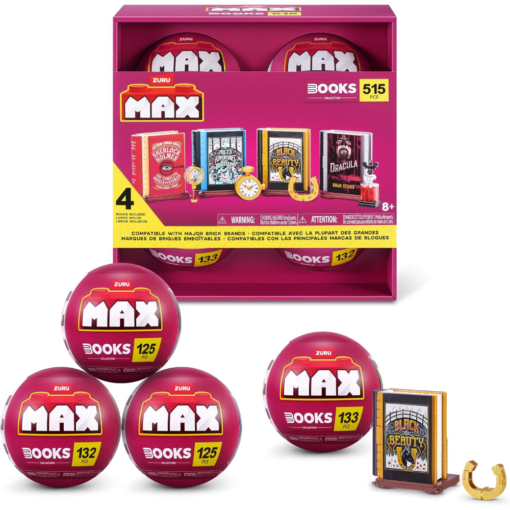 ZURU -  MAX PREMIUM -  BOOKS BLACK BEAUTY CAPSULE 15PZ