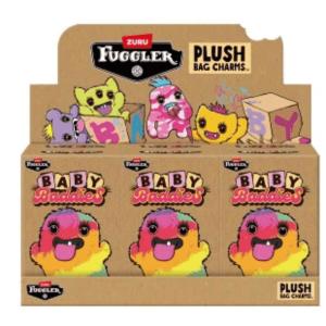 ZURU FUGGLER - BABY BADDIES KEYRINGS 5"- COLOR BOX - 17PZ