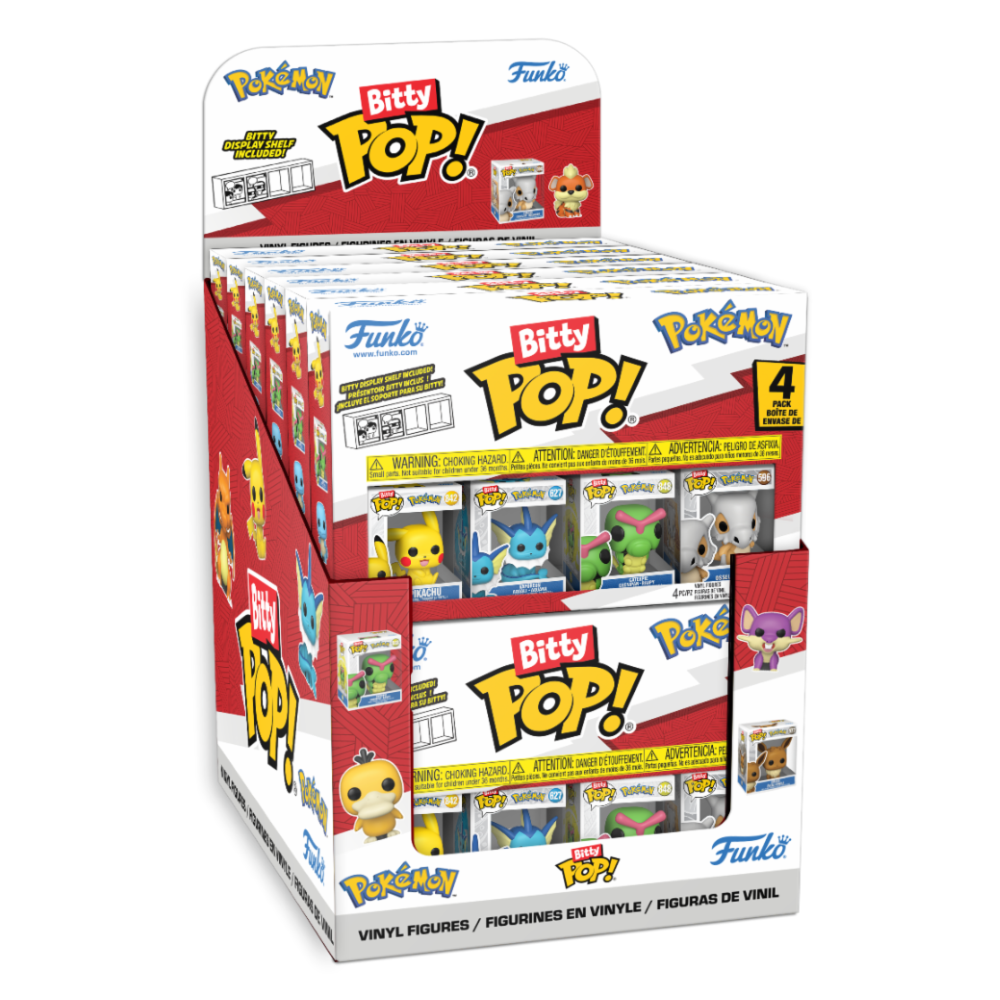 FUNKO POP BITTY POP 81158 -  POKEMON - ASSORTMENT 12PC PDQ