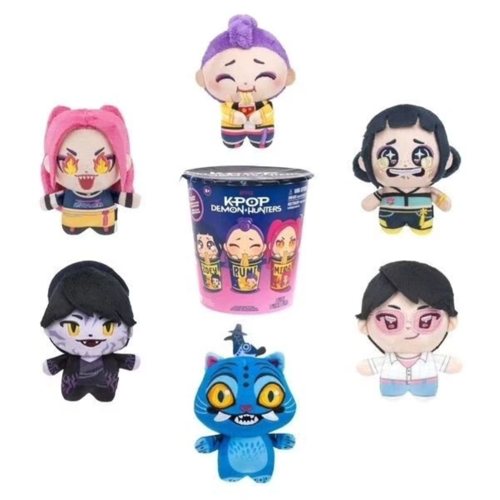 Rei Toys KPOP Demon Hunter Personaggi a sorpresa in Tazza Ramen 8 cm Assortimento - KPOP0600 
