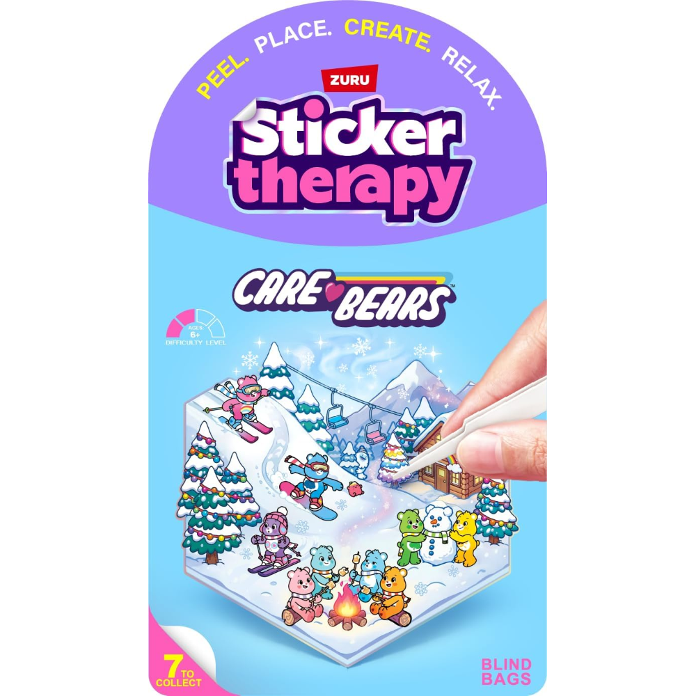 ZURU - STICKER THERAPY CARE BEARS -  BLIND BAG STICKER - 35PZ