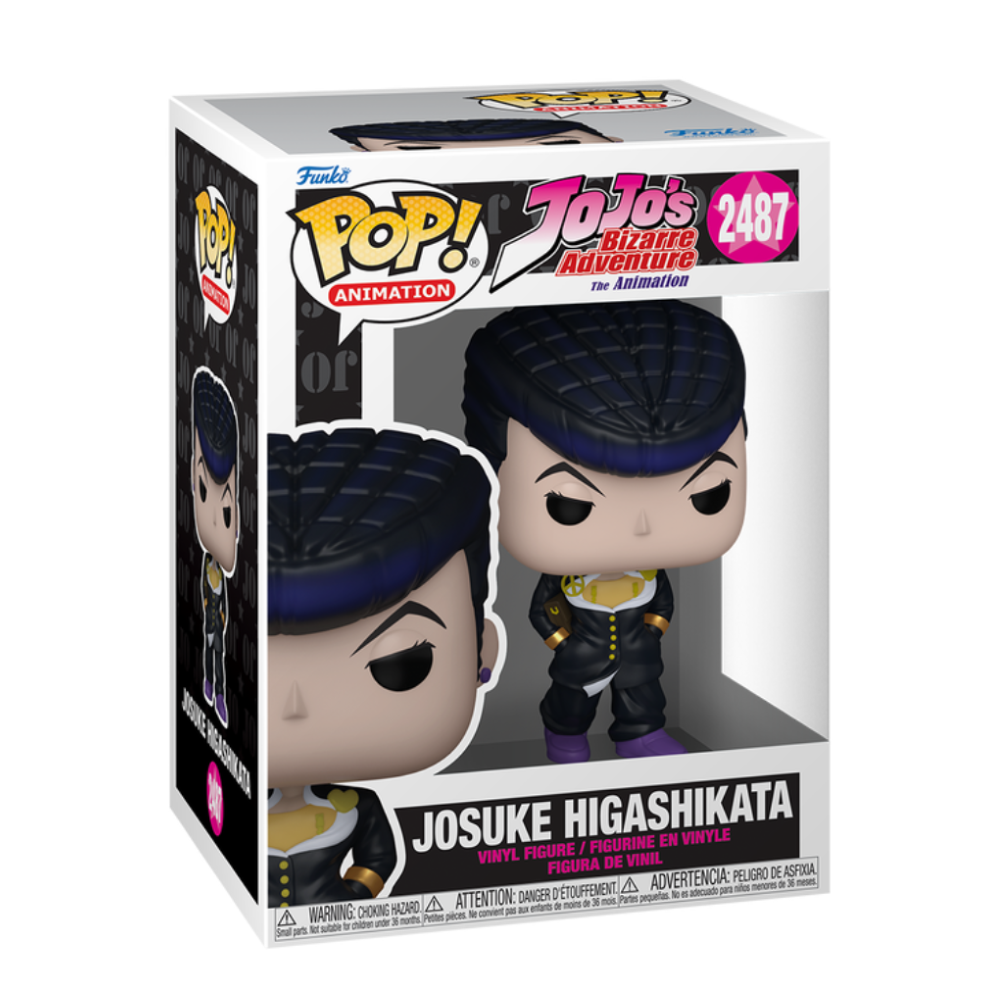 FUNKO POP JOJO'S BIZARRE ADVENTURES - VINYL FIGURE 2487 JOSUKE HIGASHIKATA 9CM 93309