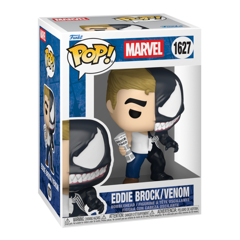 FUNKO POP MARVEL SPLITS - VINYL FIGURE 1627 EDDIE/VENOM 9CM 93422