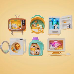 ZURU -  NOOK NOOKS - BLIND BOX-COLOR BOX