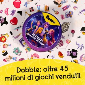 ASMODEE - Dobble KPop Demon Hunters (Eco-Sleeve)  