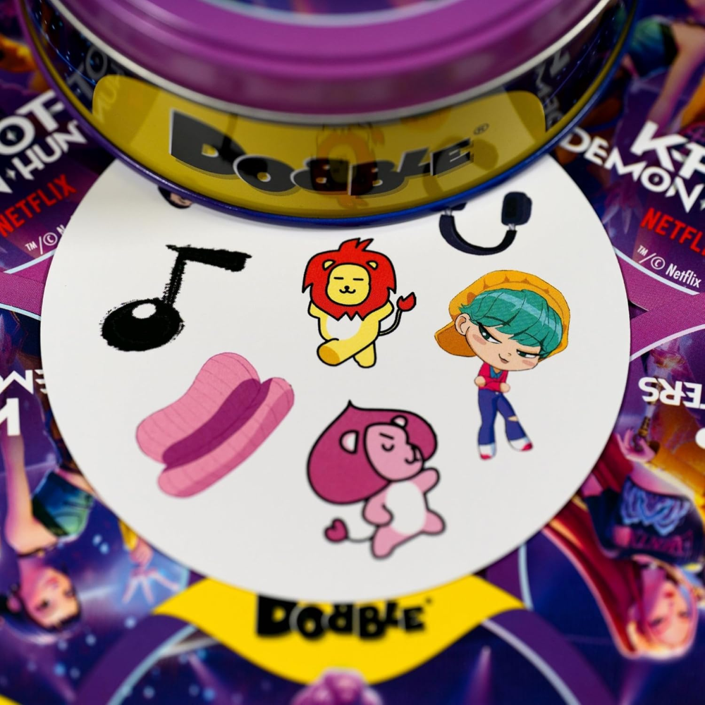 ASMODEE - Dobble KPop Demon Hunters (Eco-Sleeve)  