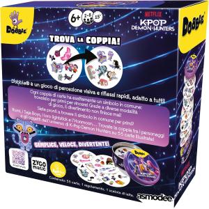 ASMODEE - Dobble KPop Demon Hunters (Eco-Sleeve)  