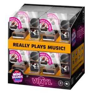 PREORDINE - ZURU MINI BRANDS  - Vinyls Playset  - DISPLAY 8PZ ASSORTITI - Scad.05/09/2026