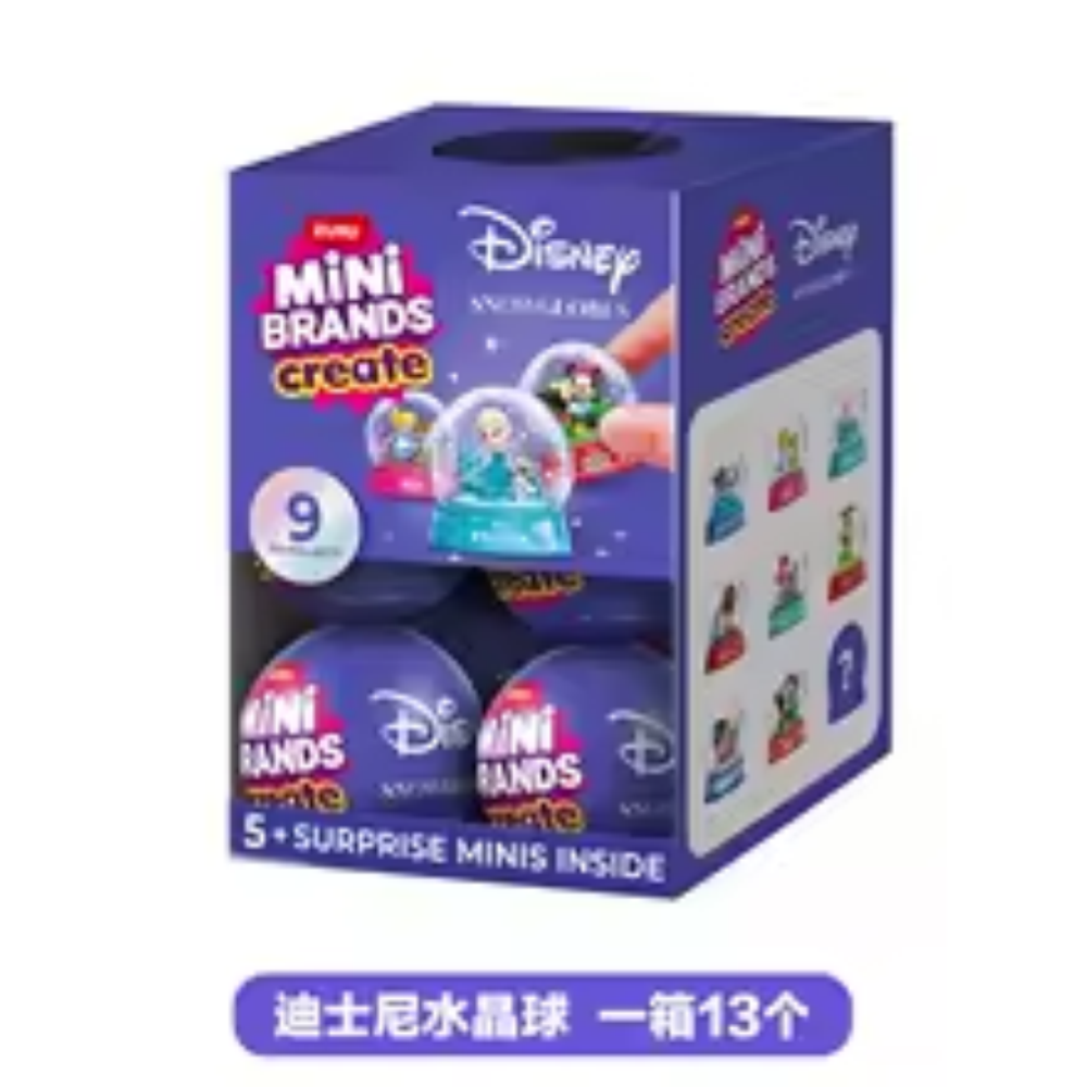 PREORDINE - ZURU MINI BRANDS -  Snow Globes Disney -  Capsule - 13Pcs - Scad.05/09/2026